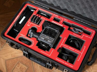 Black and Red Tool Box